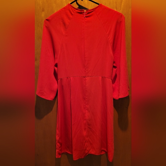 Top Shop Dress Red size 6 - Picture 2 of 6